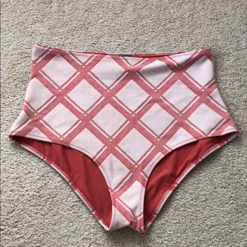 Artie Swim bathing suit bottoms L high rise